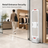 Porte de sécurité AM EAS 58KHz, système antivol acoustomagnétique, modèle MJ145, marque MIJIN pour les grands magasins, les centres commerciaux et la vente au détail