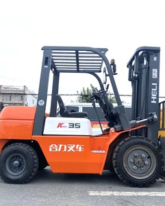 Chariot élévateur diesel d'occasion HELI H3.5XT en promotion |   Capacité de 3,5 tonnes |   Idéal pour le port et la logistique lourde - Product Image 5