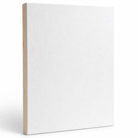 Toile à peindre vierge 100 % coton, format personnalisé, prête à l'emploi, sans acide, pour artistes et enfants