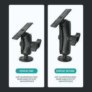 Support de fixation universel pour sondeur de pêche à visser sur kayak, compatible avec les supports de cardan pour sondeur de 9 à 12 pouces - Product Image 2