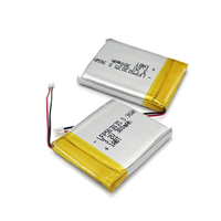 Batterie LiPo approuvée CE PSE KC, 3.7V 100-300mAh, haute densité énergétique, 500 cycles, batteries compactes au lithium-ion polymère pour