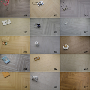 12mm AC3 MDF bấm vào khóa grey sồi xương cá Laminate sàn Matte kết thúc thiết kế hiện đại cho độ bền cao phòng khách văn phòng - Product Image 6