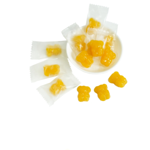 Men's fiber gummies herbal vitality <b>supplement</b>, used to enhance daily immune energy in adults, peach flavored gummies - Product Image 1