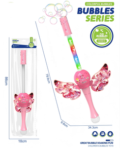 Varita de Burbujas con Forma de Sirena a Pilas, con Luz de Colores y Espada de Pez, para Jugar en la Playa en Verano y Eventos al Aire Libre, Venta al Por Mayor - Product Image 2