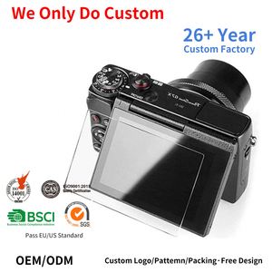 Protector de Pantalla de Vidrio Templado Personalizado de Fábrica para Cámara Digital, Ultra Transparente, Anti-Reflejos, Ajuste Preciso - Product Image 1