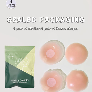 Couvre-sucette invisible réutilisable Casquettes à <span class=keywords><strong>lait</strong></span> Patchs pour seins Sous-vêtements pour femmes bon marché - Product Image 5