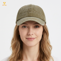 Gorra de Béisbol Bordada de Algodón Ajustable Unisex para Hombre y Mujer, Estilo Oxford, con Diseño de Puntos, Argyle, Leopardo, Vintage, Lavada