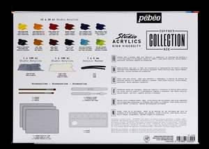 Pebee — coffret cadeau professionnel en acrylique, 12 couleurs, avec stylo marqueur, pour artiste, nouveau <span class=keywords><strong>produit</strong></span> - Product Image 5