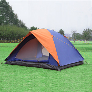 Équipement camp pop up imperméable 4000mm hh <span class=keywords><strong>2</strong></span> portes homme camping 3 personnes tente - Product Image 5