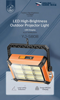 Lampe de travail LED portable, puissante, rechargeable, pour atelier, garage, chantier, camping, randonnée, extérieur, urgence