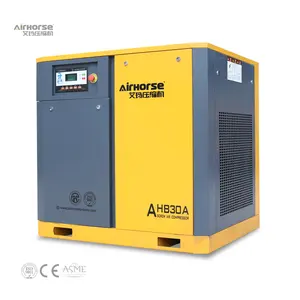 Máquina do compressor de ar do parafuso rotativo industrial da alemanha com preço baixo