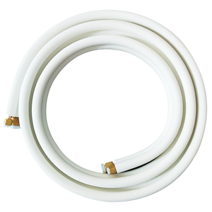 Tubo de cobre de 1/4 '3/8' aislado de espuma PE de 10m para sistemas HVAC divididos centrales Tubo de conexión de aire acondicionado - Product Image 2