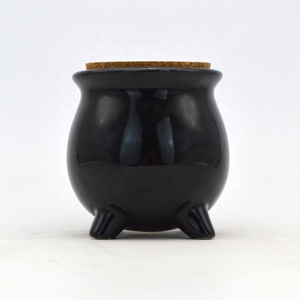 Personalizzare il contenitore di conservazione degli alimenti di colore contenitore di ceramica creativo contenitore di ceramica all'ingrosso calderone barattolo da cucina - Product Image 4