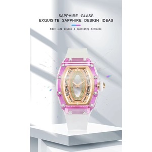 Montres Tonneau de style RM, dernières nouveautés Racing Elements, mouvement mécanique, bracelet en caoutchouc, verre saphir, aiguilles personnalisables, logo personnalisé, luxe - Product Image 1