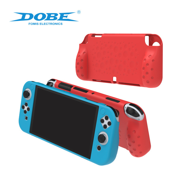 DOBE Compatible with N-S OLED Soft Protective Silicone Case for Nintendo Switch OLED Game Accessories Wholesale Supplie