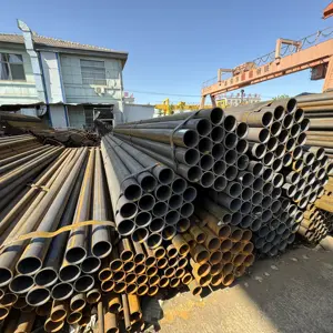 wholesale q345 q235 12mm 14mm 20mm round hot rolled china supplier carbon steel seamless pipe