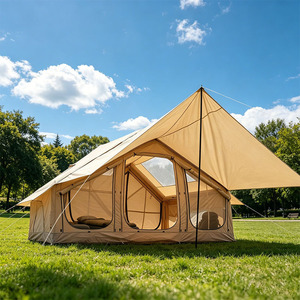 Tente de camping gonflable Camping Tribe Ridge pour 5-6 personnes, portable, quatre saisons, imperméable, pour le camping familial - Product Image 2