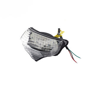 RTS pour Yamaha FZ600 <span class=keywords><strong>FZ6</strong></span> FAZER 2004 <span class=keywords><strong>2005</strong></span> - 2009 moto LED feux arrière de freinage avec direction feu arrière - Product Image 5