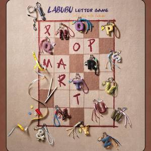 Ciondolo a Forma di Lettera, <span class=keywords><strong>Serie</strong></span> Cuore Rabubu Password, Blind Box, Peluche Unisex, Giocattolo di Tendenza, Accessori per Portachiavi - Product Image 2