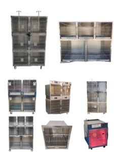 Chenil pour chien en acier inoxydable à plusieurs niveaux, utilisation commerciale pour pensionnat et garderie - Product Image 5