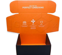 Boîtes d'expédition personnalisées pour le commerce électronique à prix compétitif, avec inserts robustes pour bougies, emballage en papier gaufré, matériaux recyclés