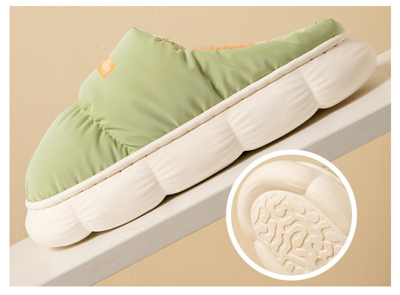 Women Winter Warm Indoor Slippers Men Fuzzy House Slippers Wholesale