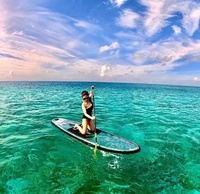Planche à pagaie transparente en PC cristallin de 6,2 mm d'épaisseur avec fond transparent, plus de 4 m de longueur pour les bateaux à rames et le kayak