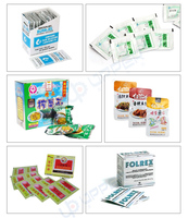 Séparateur de sachets Machine de tri Sacs supérieurs Tri et comptage Collection Boîte en carton Ligne d'emballage avec cartonneuse