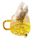 Sachets de thé jetables écologiques en fibre de maïs naturelle PLA – Sachets de thé vides pour thé en vrac et infusions, filtre à café