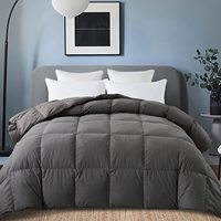 Parures de couette de luxe personnalisées pour hôtels, inserts de couette doux et luxueux pour hôtels avec taies d'oreiller
