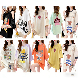 Camisetas <span class=keywords><strong>de</strong></span> gran tamaño <span class=keywords><strong>para</strong></span> <span class=keywords><strong>mujer</strong></span> al por mayor <span class=keywords><strong>de</strong></span> fabricante, camisetas <span class=keywords><strong>de</strong></span> <span class=keywords><strong>Anime</strong></span> <span class=keywords><strong>de</strong></span> cuello redondo <span class=keywords><strong>de</strong></span> verano <span class=keywords><strong>de</strong></span> estilos populares, <span class=keywords><strong>camisas</strong></span> sueltas <span class=keywords><strong>de</strong></span> manga corta - Product Image 1