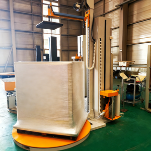 Máy đóng gói Pallet hiệu quả cao với áp suất tấm trên cùng có thể điều chỉnh bàn xoay tự động và chức năng phim kéo dài - Product Image 4