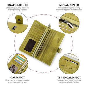 Portafogli lunghi in <span class=keywords><strong>vera</strong></span> <span class=keywords><strong>pelle</strong></span> RFID per <span class=keywords><strong>donna</strong></span> all'ingrosso di lusso da <span class=keywords><strong>donna</strong></span> - Product Image 5