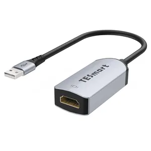 USB3.0/2.0 HDMI adaptörü desteği USB3.0 uzunluğu 0.15 m ses kablosu dönüştürücü