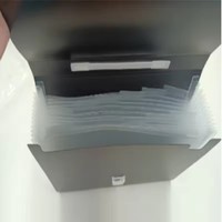 Organizador de archivos de acordeón de 13 bolsillos, carpeta de archivos con cubierta y Pestaña de color, carpeta de archivos expandible de tamaño legal con letras A4 portátil