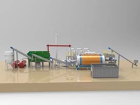 Umwelt freundliche Altreifen-Pyrolyse-Öl generator anlage mit CE