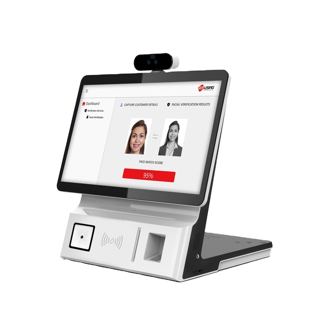 All-in-one Pos Terminal Dual Screen Biometric Smart Desktop Terminal