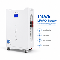 Paquete de Baterías de Iones de Litio de 10 kWh de Solard Industrial, Carcasa Reforzada, Directo de Fábrica, Económico para el Hogar, Cooperación con Agencias