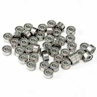 Roulements de fingerboard en acier chromé, étanches, portables, 1,5x4x2mm, roulements à billes miniatures à gorge profonde pour finger skateboard