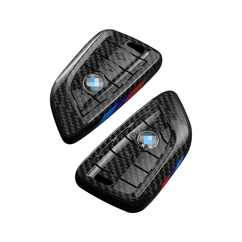 Sợi Carbon mô hình chìa khóa xe Fob trường hợp bìa Bag đối với BMW x1x3 3 5 8 Series x5x6