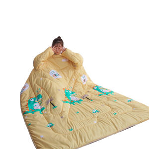 Couette d'hiver Offre Spéciale 100% Polyester pour enfants <span class=keywords><strong>et</strong></span> adultes, couette paresseuse avec manches pour cadeau de noël - Product Image 1