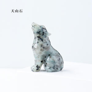 GEM, perro de Jade blanco <span class=keywords><strong>afgano</strong></span> de alta calidad, nuevo diseño, suministro directo de fábrica para Decoración - Product Image 6