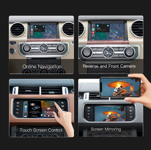 AUTOABC CarPlay sans fil Android Auto compatible avec Land Rover Jaguar Bosch Harman Discovery 4 Evoque Freelander <span class=keywords><strong>2</strong></span> XE XF XJ FPACE - Product Image 5
