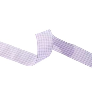 Hete Aanbieding Kerst Geruite Burlap Lint Gingham Inpaklint voor Kerstboomdecoratie DIY Bloemboogjes - Product Image 5