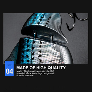 เหยื่อตก<span class=keywords><strong>ปลา</strong></span>สแตนเลสแบบ 2 ท่อน รุ่นใหม่ ลอยน้ำ/จม<span class=keywords><strong>น้ำ</strong></span> ตีไกล แบบมีตะขอเกี่ยว สำหรับตก<span class=keywords><strong>ปลา</strong></span>ข้ามพรมแดน - Product Image 3