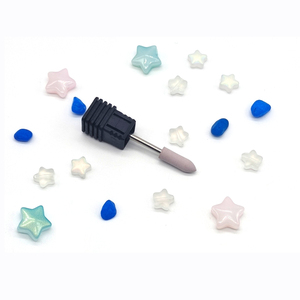 Long Bullet Silicone Polisher Nail <b>Drill</b> <b>Bit</b> for Pedicure Polish Manicure Electric Nail File Accessory - Product Image 2
