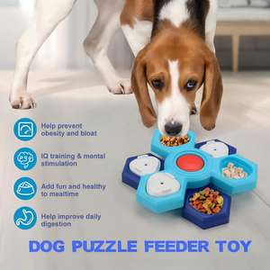 Gioco Puzzle Rotante Multistrato per Animali Domestici, Dispenser di Cibo Lento Interattivo per l'Addestramento dei Cani - Product Image 4