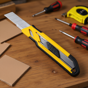 Stanley Self Locking Cutter 18 Mm Utility Knife For Precise Cutting Tasks - Product Image 3