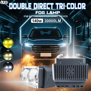 Xenplus LF23 140W doble lente de alta potencia para coche Led Luz de rejilla delantera luz antiniebla luz de trabajo luz auxiliar para vehículo todoterreno SUV camión - Product Image 2