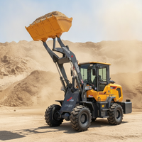 Hydraulischer Radlader mit Dieselmotor für Lager, Baustellen und Materialtransport